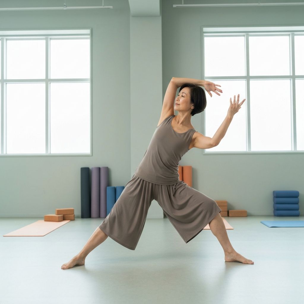 Person in varied position